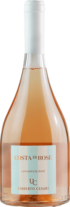 218,95 € Kostenloser Versand | Rosé-Wein Umberto Cesari Costa di Rose Rosé Emilia-Romagna Italien Sangiovese Imperial-Methusalem Flasche 6 L