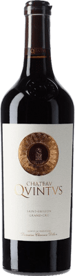 227,95 € Kostenloser Versand | Rotwein Château Quintus Grand Cru Grosse Lage A.O.C. Saint-Émilion Bordeaux Frankreich Merlot, Cabernet Franc 75 cl
