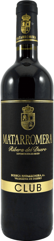 27,95 € Бесплатная доставка | Красное вино Matarromera Club D.O. Ribera del Duero Кастилия-Леон Испания Tempranillo бутылка 75 cl
