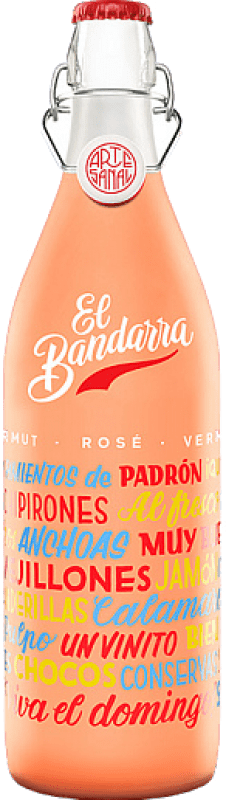 12,95 € Spedizione Gratuita | Vermut Martí Serdà El Bandarra Rosado Catalogna Spagna Grenache Bottiglia 1 L