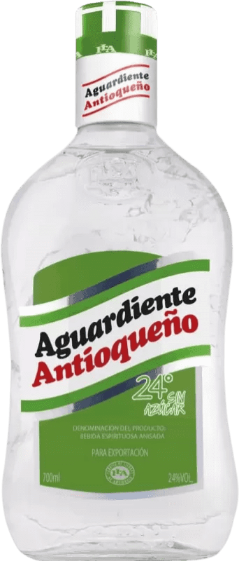 22,95 € Envio grátis | Aguardente Orujo Aguardiente Antioqueño Sin azúcar Colômbia Garrafa 1 L