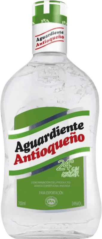 21,95 € Envío gratis | Orujo Aguardiente Antioqueño Sin azúcar Colombia Botella 1 L