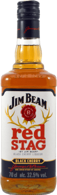 19,95 € 送料無料 | ウイスキー バーボン Jim Beam Red Stag アメリカ ボトル 70 cl