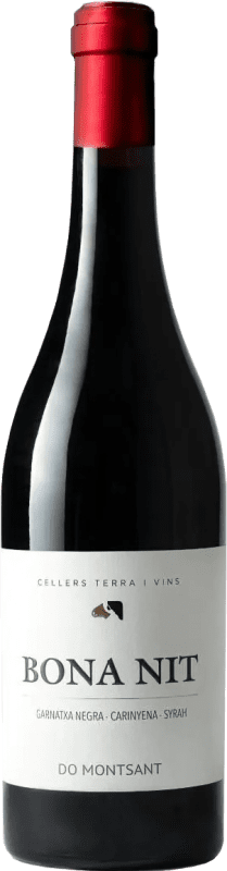 15,95 € Envoi gratuit | Vin rouge Terra i Vins Bona Nit Negre Crianza D.O. Montsant Catalogne Espagne Syrah, Grenache Tintorera, Carignan Bouteille 75 cl