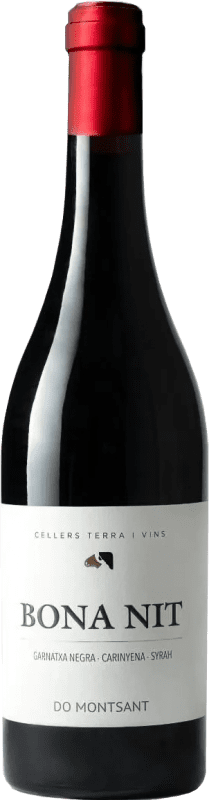 15,95 € Envio grátis | Vinho tinto Terra i Vins Bona Nit Negre Crianza D.O. Montsant Catalunha Espanha Syrah, Grenache Tintorera, Carignan Garrafa 75 cl