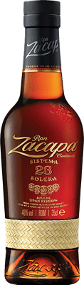 33,95 € Envio grátis | Rum Zacapa Sistema 23 Solera, Centenario — Centenário Guatemala Garrafinha Terço 35 cl