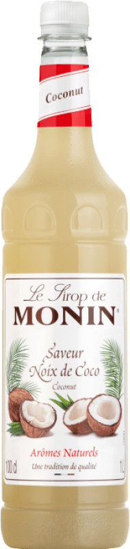 19,95 € Envío gratis | Sirope para Cóctel Monin Francia 1 L PET Coco