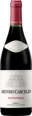 8,95 € Free Shipping | Red wine Asensio Carcelén Vendimia Media D.O. Jumilla Region of Murcia Spain Monastrell Bottle 75 cl