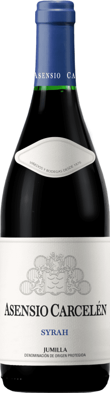 8,95 € 免费送货 | 红酒 Asensio Carcelén Vendimia Media D.O. Jumilla 穆尔西亚地区 西班牙 Syrah 瓶子 75 cl