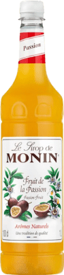 29,95 € Free Shipping | Schnapps Monin France 1 L Glass Fruit de la Passion — Passion Fruit