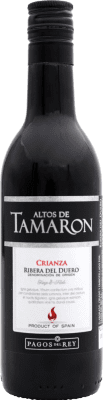 2,95 € Free Shipping | Red Wine Pagos del Rey Altos de Tamarón Crianza — Aged D.O. Ribera del Duero Castilla y León Spain Tempranillo Small Bottle 18 cl
