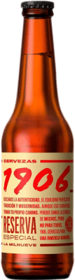 Bier 6 Einheiten Box Estrella Galicia 1906 Especial Reserve 33 cl