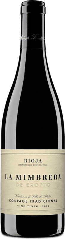 85,95 € 送料無料 | 赤ワイン Exopto La Mimbrera Coupage Tradicional 高齢者 D.O.Ca. Rioja ラ・リオハ スペイン Tempranillo, Grenache, Viura ボトル 75 cl