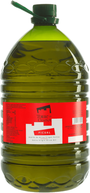 56,95 € Envío gratis | Aceite de Oliva Castillo de Canena Torre de Canena España Picual Garrafa 5 L