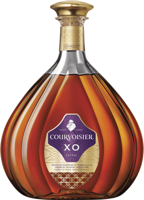 198,95 € 送料無料 | コニャック Courvoisier XO Extra Old A.O.C. Cognac フランス ボトル 1 L