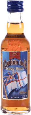 3,95 € Free Shipping | Rum Antonio Nadal Capitan Huk. Etiqueta Azul Spain Miniature Bottle 4 cl