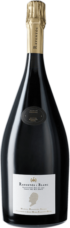 783,95 € Envío gratis | Espumoso blanco Raventós i Blanc Manuel Raventós Negra Gran Reserva Cataluña España Xarel·lo, Parellada Botella Magnum 1,5 L