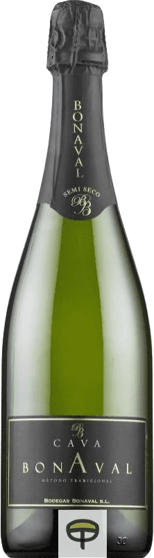 7,95 € Бесплатная доставка | Белое игристое Inviosa Bonaval Полусухое Полусладкое D.O. Cava Каталония Испания Macabeo бутылка 75 cl