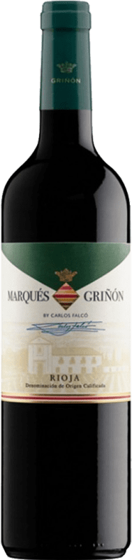 5,95 € Kostenloser Versand | Rotwein Marqués de Griñón Jung D.O.Ca. Rioja La Rioja Spanien Tempranillo Flasche 75 cl