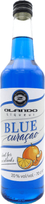 8,95 € 送料無料 | キュラソー Olando Blue — ブルーエディション スペイン 70 cl