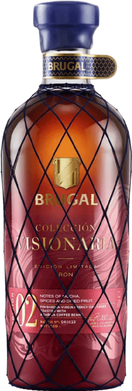 109,95 € Envío gratis | Ron Brugal Visionaria 02 Colección República Dominicana 70 cl