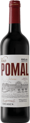 81,95 € Envio grátis | Caixa de 12 unidades Vinho tinto Bodegas Bilbaínas Viña Pomal Crianza D.O.Ca. Rioja La Rioja Espanha Meia Garrafa 37 cl
