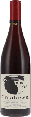 33,95 € 送料無料 | 赤ワイン Domaine Matassa Olla Rouge ラングドックルシヨン フランス Grenache Tintorera, Grenache Grey, Macabeo ボトル 75 cl