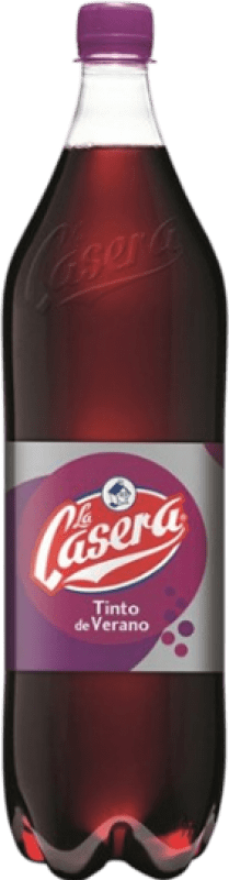 31,95 € 送料無料 | 6個入りボックス サングリアとワインレモネード La Casera Tinto de Verano — サマーレッドワイン スペイン 1 L PET — ペット
