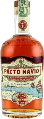 55,95 € Бесплатная доставка | Ром Pacto Navío Red Wine Cask — Бочка Куба 70 cl