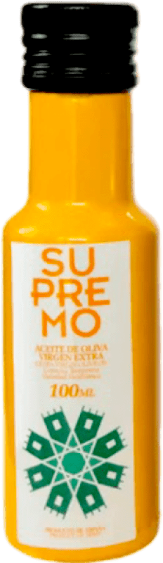 109,95 € 送料無料 | 24個入りボックス オリーブオイル Supremo EVOO エキストラバージン Jaén スペイン Hojiblanca — オヒブランカ ミニチュアボトル 10 cl ガラス