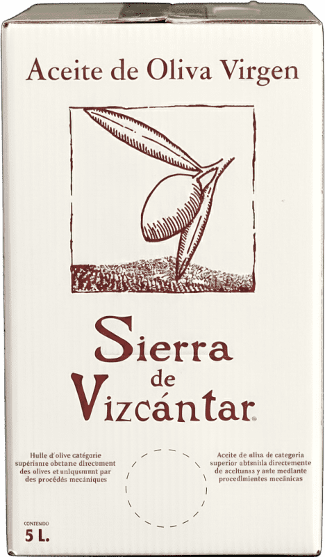 34,95 € 送料無料 | オリーブオイル Vizcántar Sierra バージン D.O.P. Priego de Córdoba Córdoba スペイン バッグ・イン・ボックス 5 L