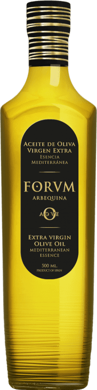 16,95 € Envío gratis | Vinagre Augustus Forum AOVE Virgen Extra D.O. Penedès Cataluña España Arbequina Botella Medium 50 cl