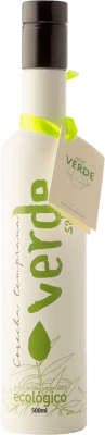 19,95 € Envío gratis | Aceite de Oliva Trujal de Mágina Verde Salud Cosecha Temprana, AOVE Virgen Extra D.O. Sierra Mágina Jaén España Picual Eco — Ecológico Botella Medium 50 cl Vidrio