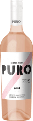 11,95 € 免费送货 | 白葡萄酒 Dieter Meier Puro Rosé — 桃红葡萄酒 I.G. Mendoza 门多萨 阿根廷 75 cl
