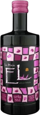 34,95 € Free Shipping | 6 units box Olive Oil La Maja El Limited Edition, EVOO Extra Virgin D.O. Navarra Navarre Spain Koroneiki Small Bottle 25 cl Glass