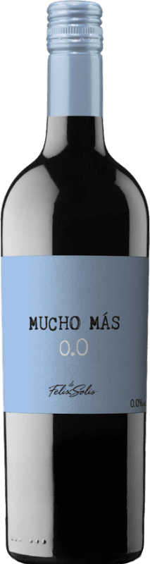 6,95 € 免费送货 | 红葡萄酒 Félix Solís Mucho Más 西班牙 Tempranillo — 丹魄, Cabernet Sauvignon — 赤霞珠 75 cl 0.0 零点零 不含酒精