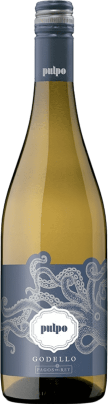 15,95 € 免费送货 | 白葡萄酒 Pagos del Rey Pulpo D.O. Monterrei 加利西亚 西班牙 Godello — 戈德略 75 cl