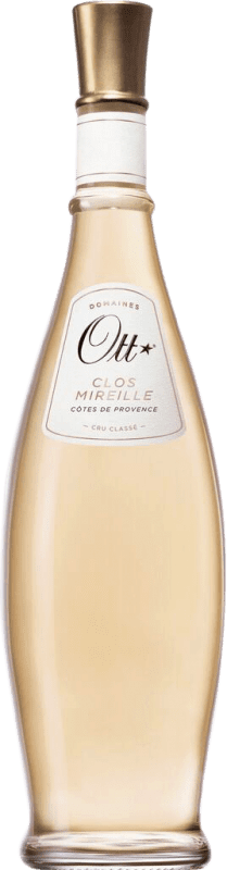 139,95 € Spedizione Gratuita | Vino Rosato Domaines Ott Clos Mireille A.O.C. Côtes de Provence Francia Syrah, Garnacha — Grenache, Cabernet Sauvignon, Cinsault Bottiglia Magnum 1,5 L