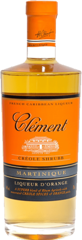 4,95 € Free Shipping | Triple Sec Clément Crèole Shrubb Neos Martinique Miniature Bottle 5 cl Orange
