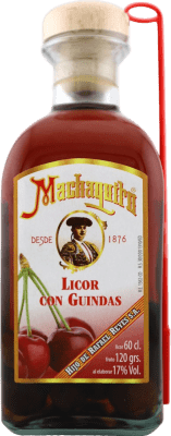 15,95 € Envío gratis | Licores Machaquito España 60 cl Guindas