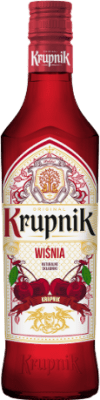 6,95 € Envio grátis | Licores Krupnik Polônia Garrafinha 20 cl Kirsche — Cereja