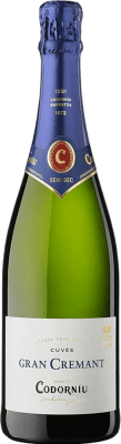 7,95 € Envoi gratuit | Vin Mousseux Blanc Codorníu Gran Crémant Semiseco — Demi-Sec Réserve D.O. Cava Catalogne Espagne Macabeo — Macabeu, Xarel·lo, Parellada 75 cl